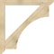 Ekena Millwork Westlake Slat Rough Sawn Bracket, Douglas Fir, 4"W x 44"D x 44"H BKT04X44X44WTL06RDF - alternate 3